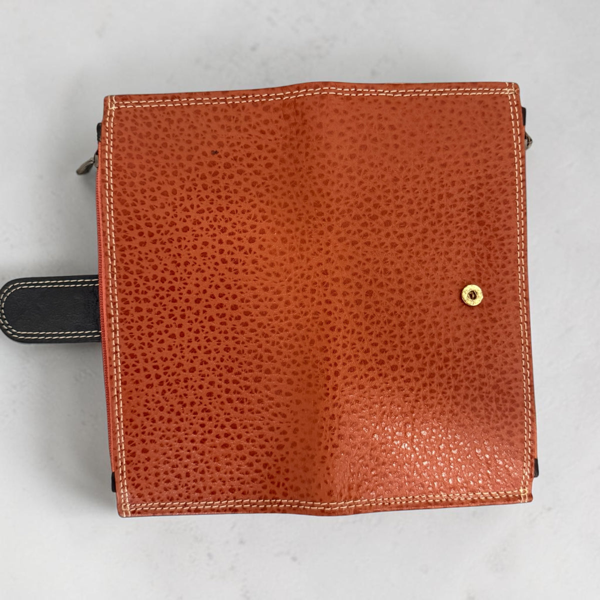 Gemustertes Leder Portemonnaie | Echtes Leder | Handgefertigt | Garantie
